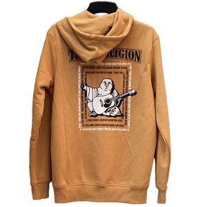 True Religion men’s Radiant Buddha zip up hoodie NWT sz M